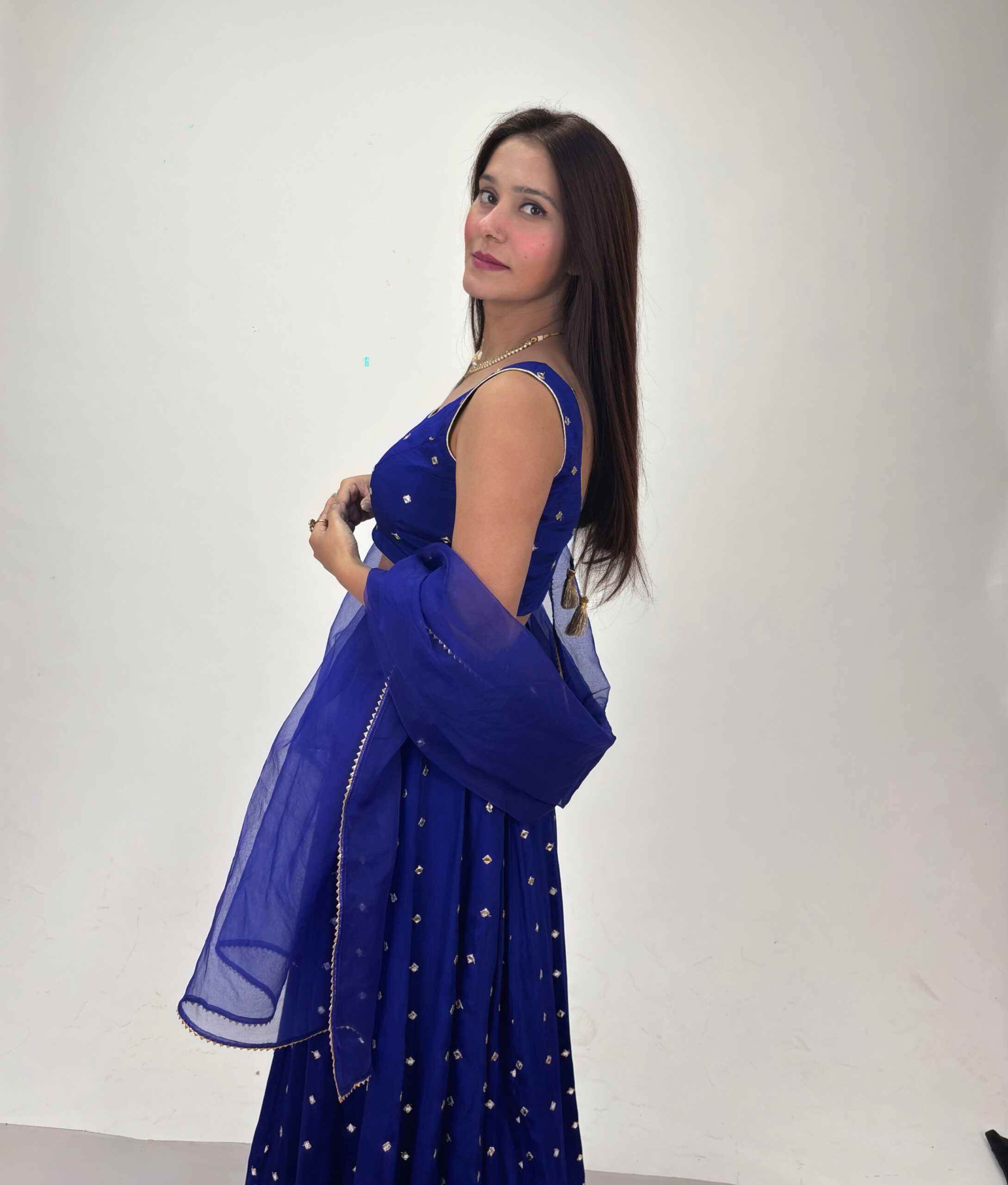 royal blue lehenga set royal blue lehenga set