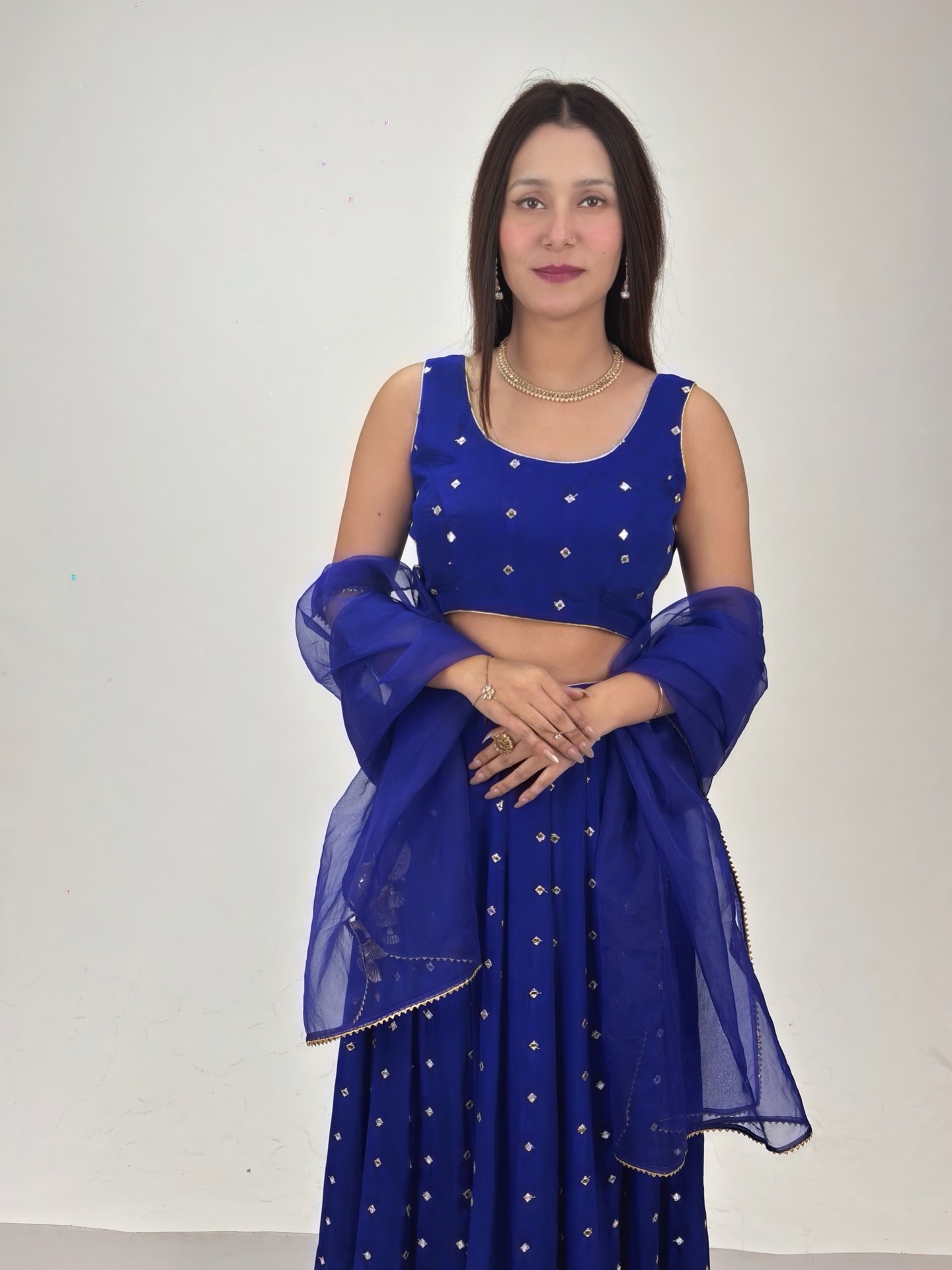 royal blue lehenga set royal blue lehenga set