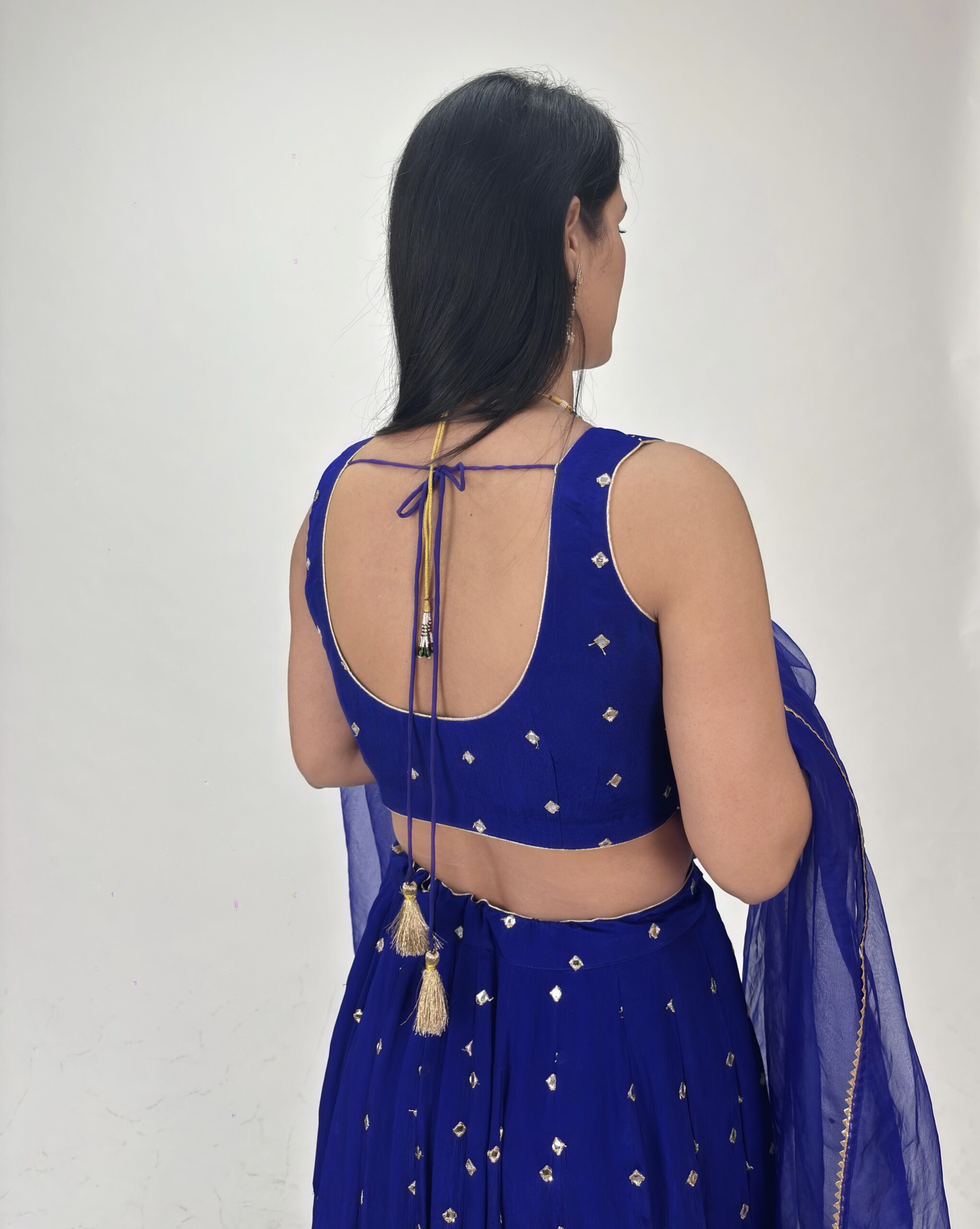 royal blue lehenga set royal blue lehenga set