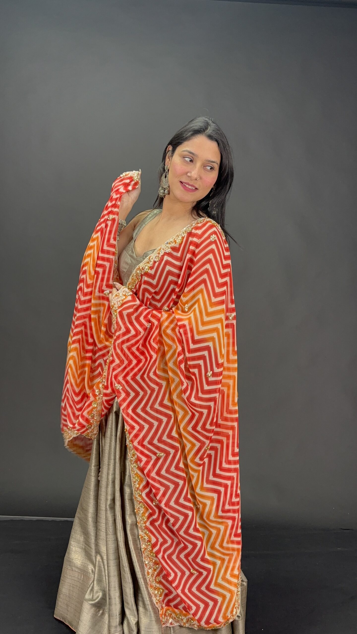 grey lahenga set grey lahenga set